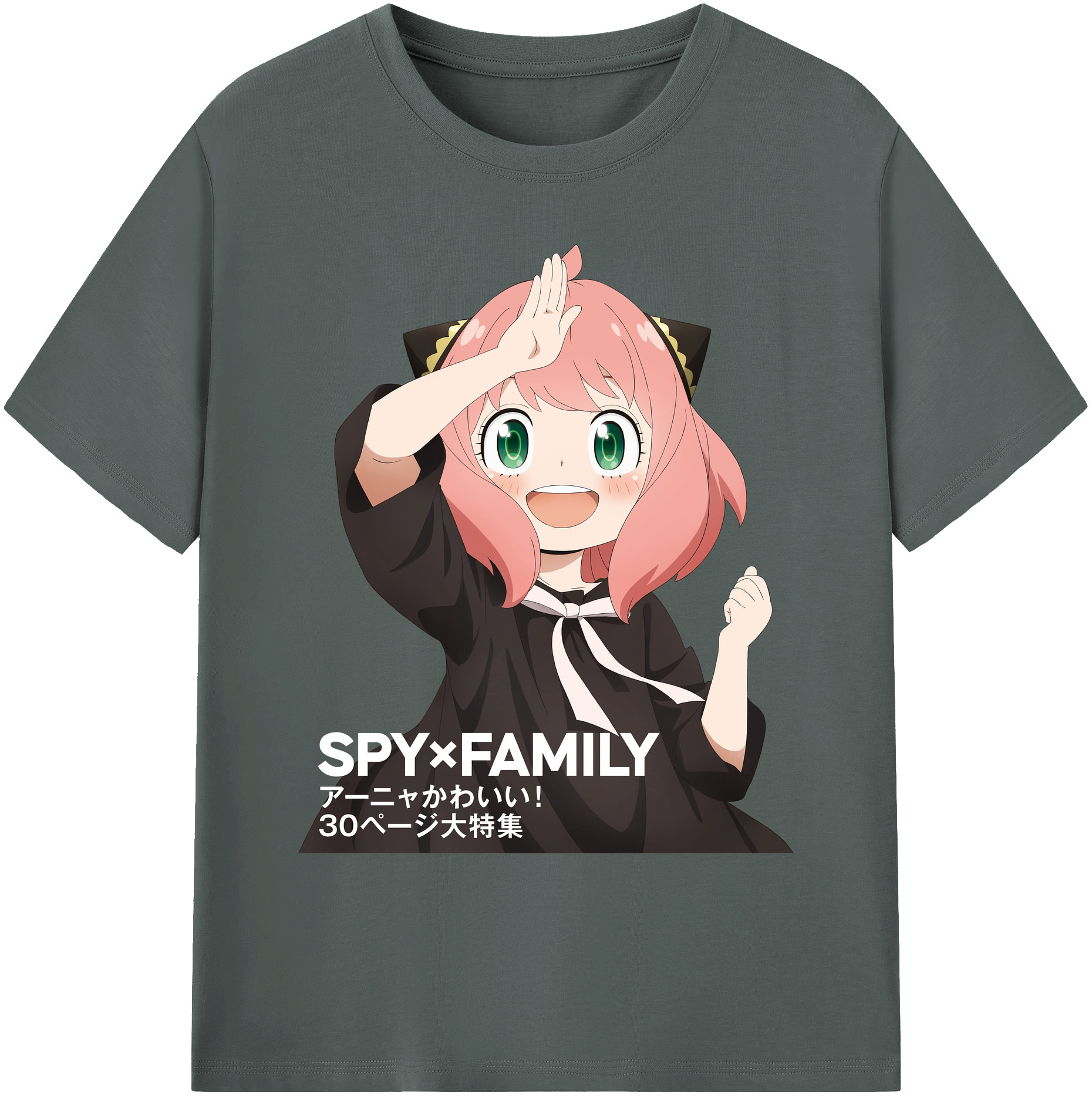 （画像用） SPY×FAMILY间谍家家酒 綿100％ メンズ半袖Tシャツ｜肌触りやわらか＆通気性